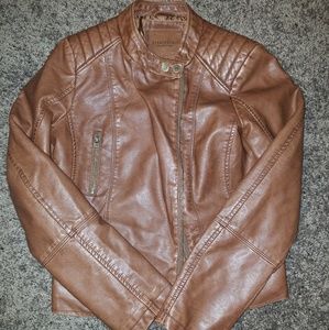 Aeopostal leather jacket